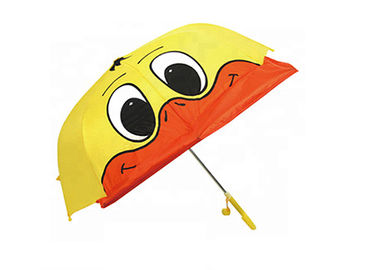 Sarı 3D Çocuk Ördek Şemsiye, Çocuk Ördek Şemsiye Sağlam Rüzgar Dayanıklı