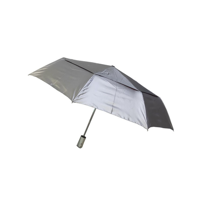Yetişkinler İçin Rüzgar Geçirmez UV Korumalı Pongee Otomatik 3 Katlı Şemsiye