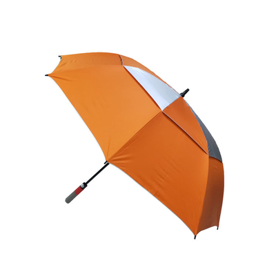 Çift Katmanlı Golf Şemsiyesi Vent Güçlü Logo Baskılı